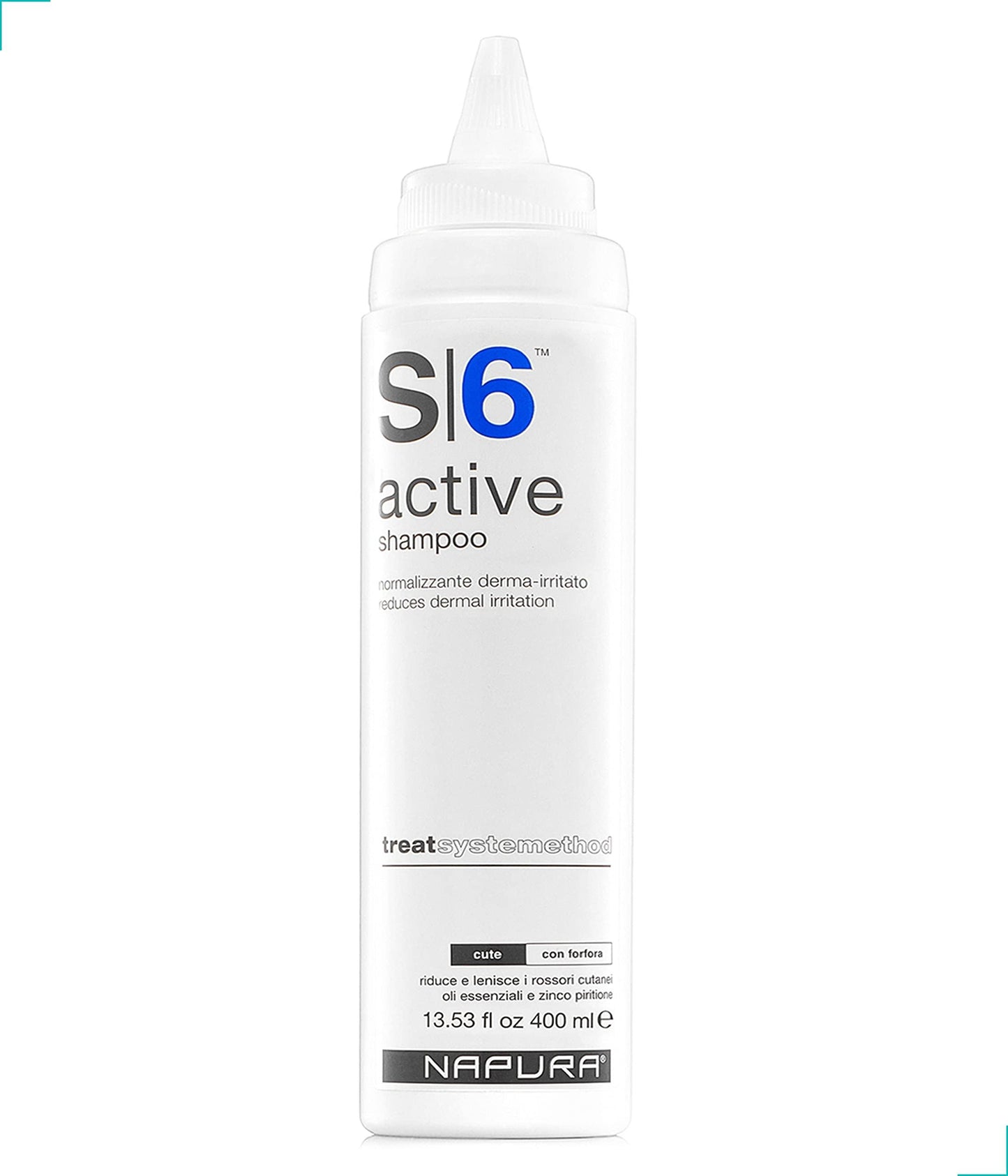 S6 Active Professional Anti Dandruff Shampoo with Tea Tree Oil 1%