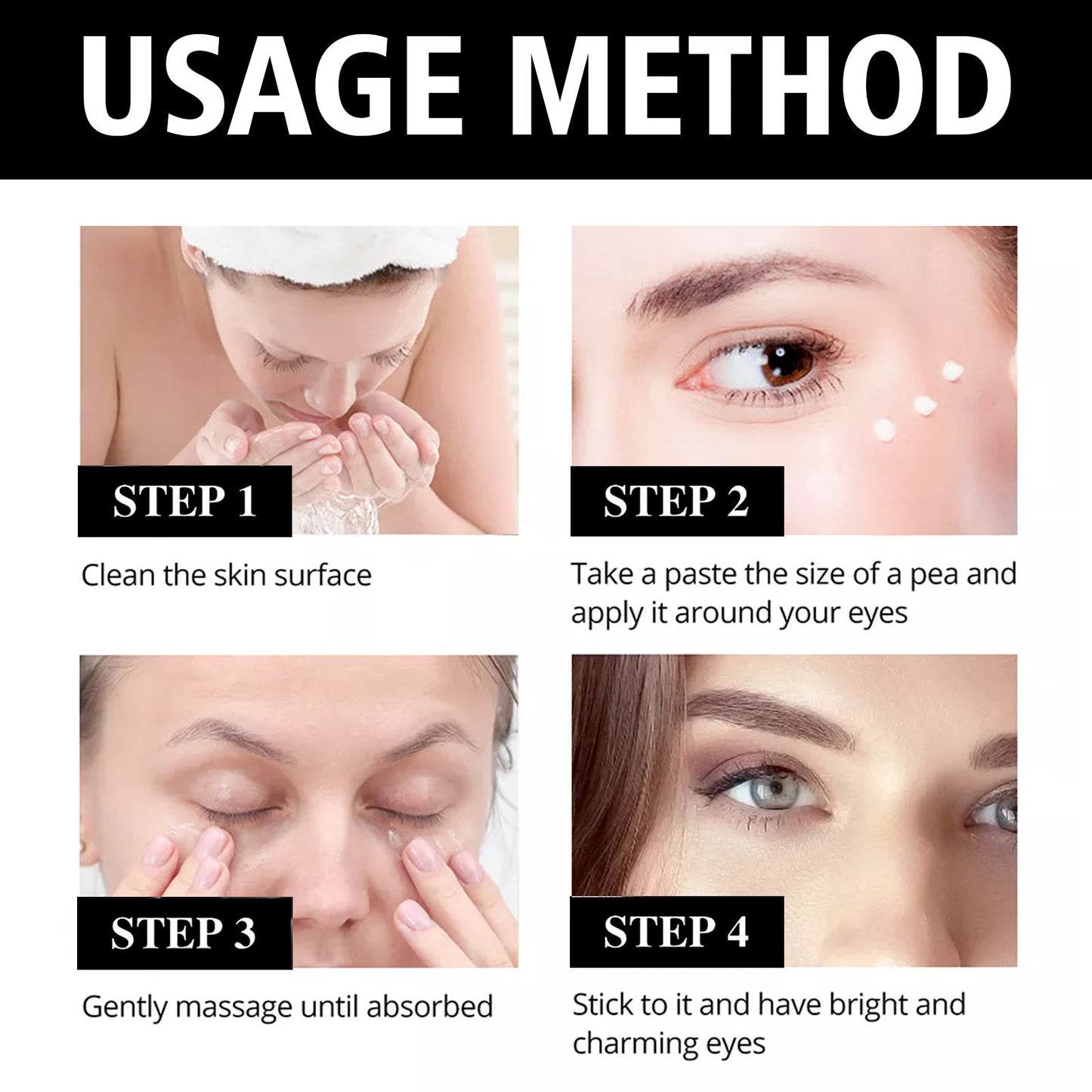 EELHOE Eye Firming And Lifting Cream Reduces Fine Lines And Wrinkles,