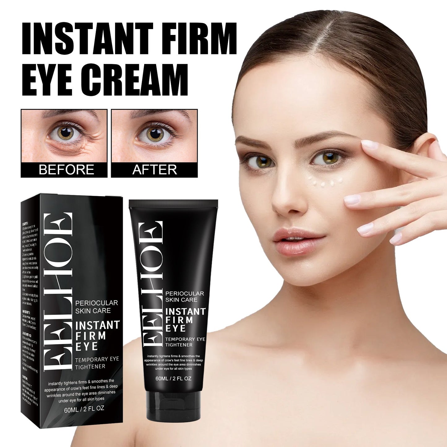 EELHOE Eye Firming And Lifting Cream Reduces Fine Lines And Wrinkles,