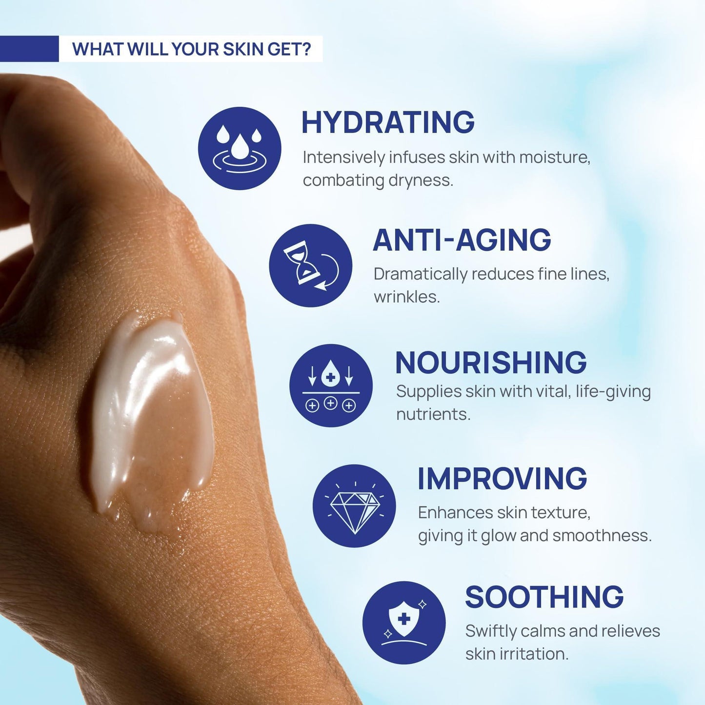 Retinol Cream for Face Collagen and Retinol Moisturizer with