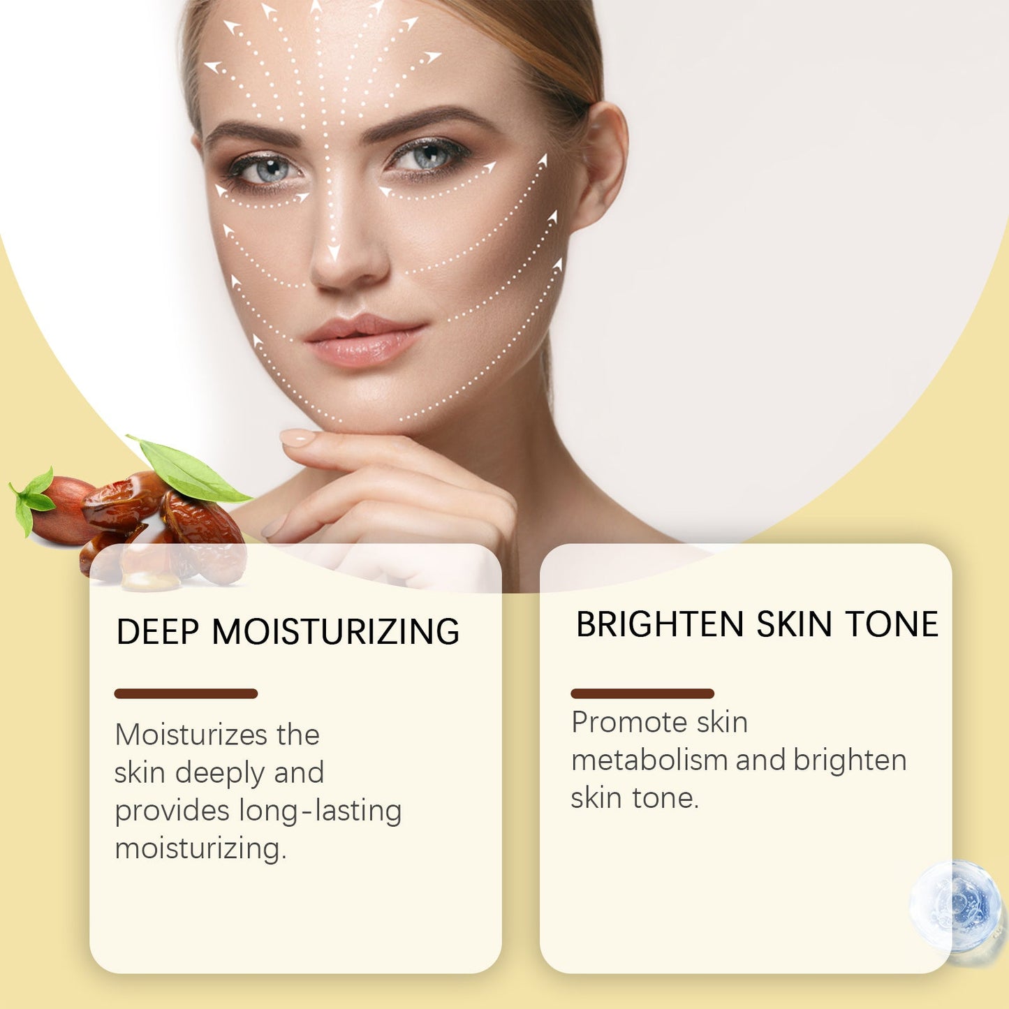 Eelhoe Jojoba Face Essential Oil, Facial Moisturizing, Moisturizing,