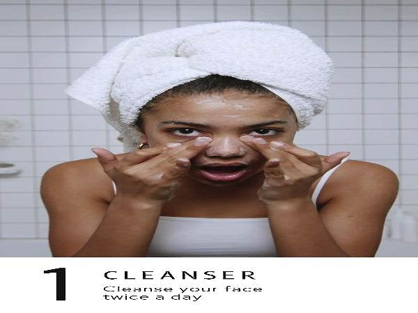 Three Step Facial Renewal System For Dry Skin Wash, Moisturizer &