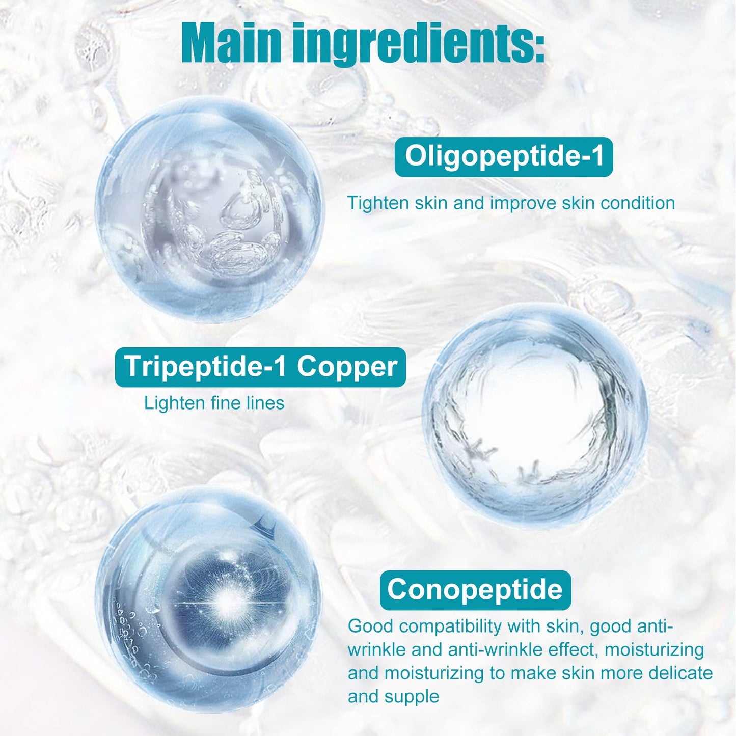 EELHOE Hydroconus Peptide Anti-Wrinkle Serum, Skin Repair Crow's Feet