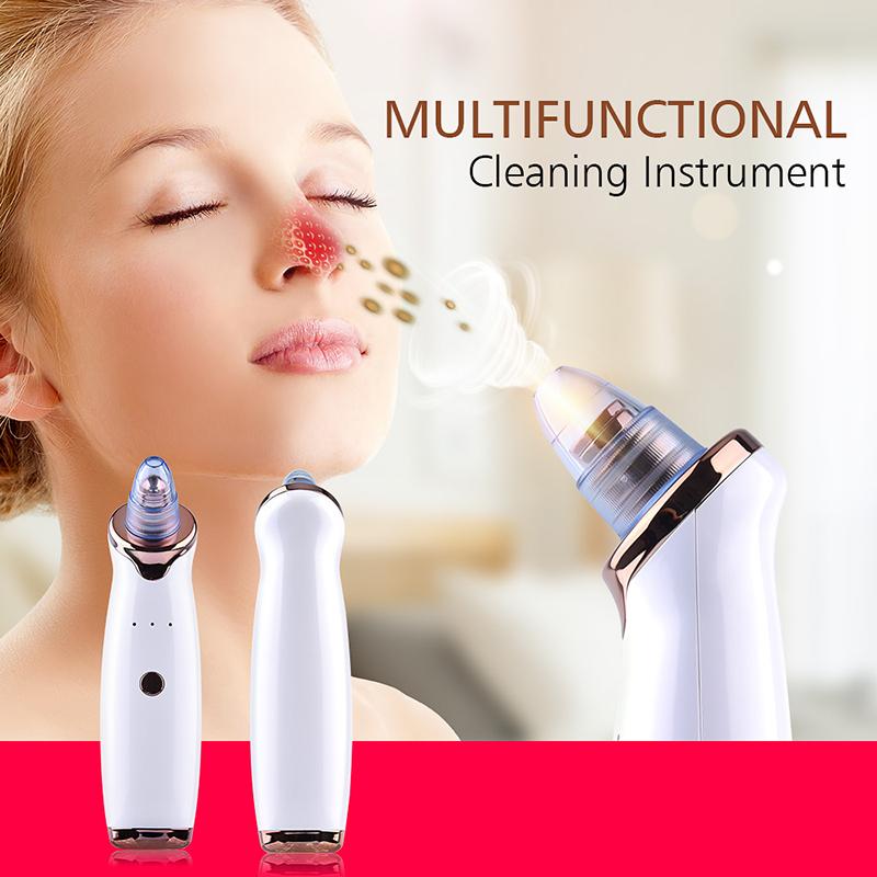 Pore Vacuum Blackhead Remover Suction Acne Peeling Pore Face Cleanser