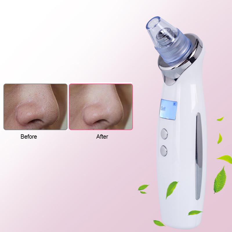 Face Pore Cleaner Blackhead Remover Vacuum Comedo Suction Diamond