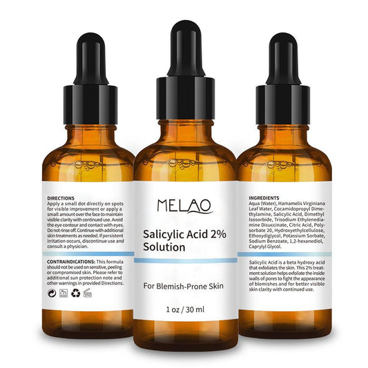 SalicylicI Acid 2% Serum Mild Peel Acne Scrs Clarifying Pores Sebum