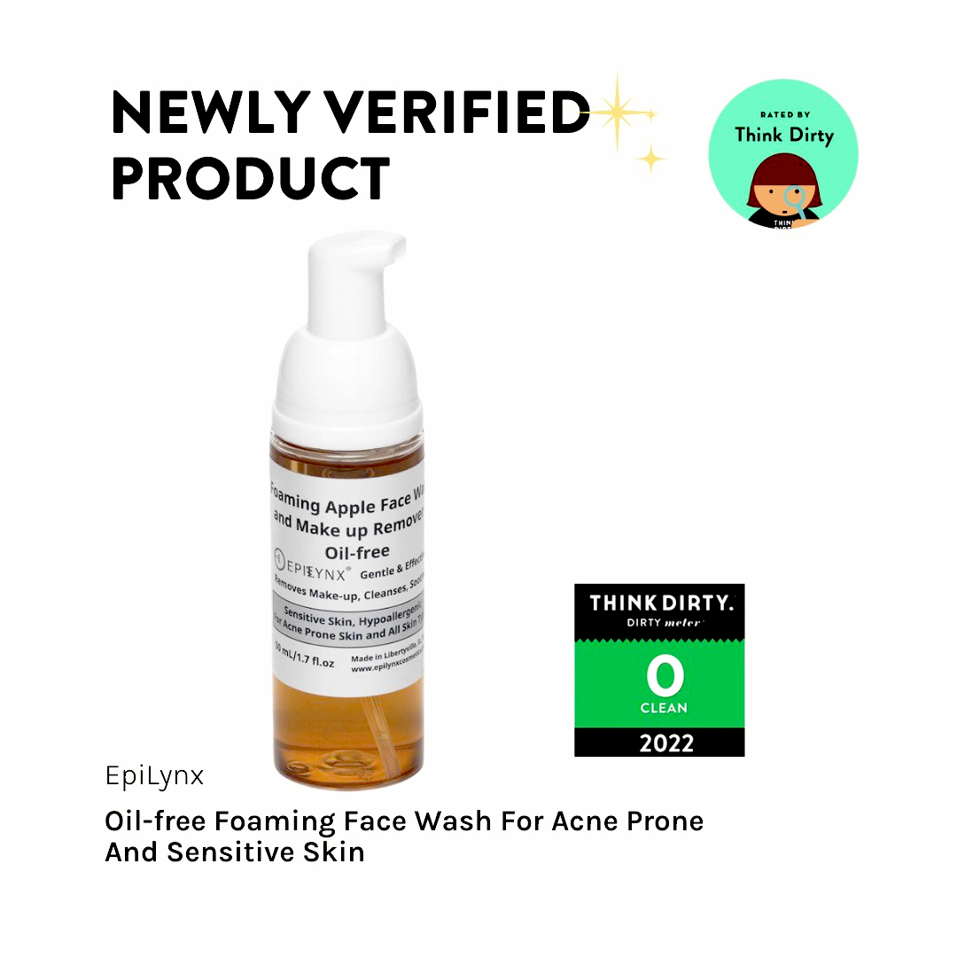Gentle, Oil-Free Foaming Apple Cleanser for Sensitive & Acne-Prone